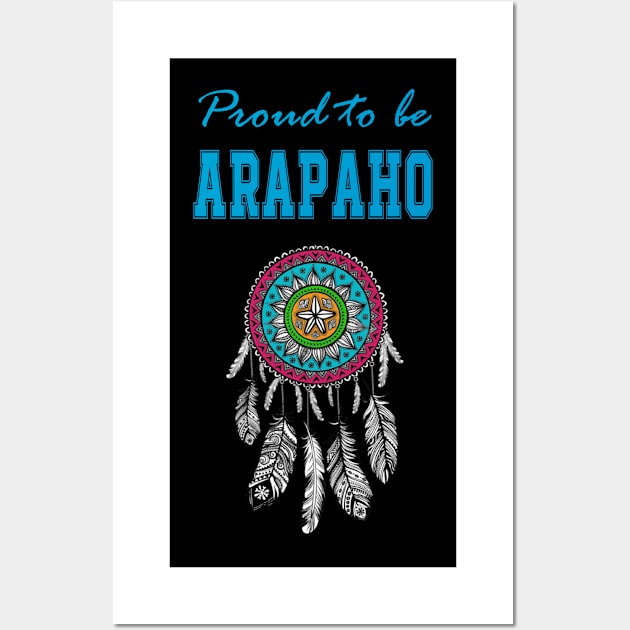 Native American Arapaho  Dreamcatcher 42 Wall Art by Barbara Jane Thomas